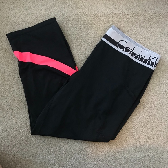 Calvin Klein Pants Jumpsuits Calvin Klein Capri Sport Leggings Poshmark